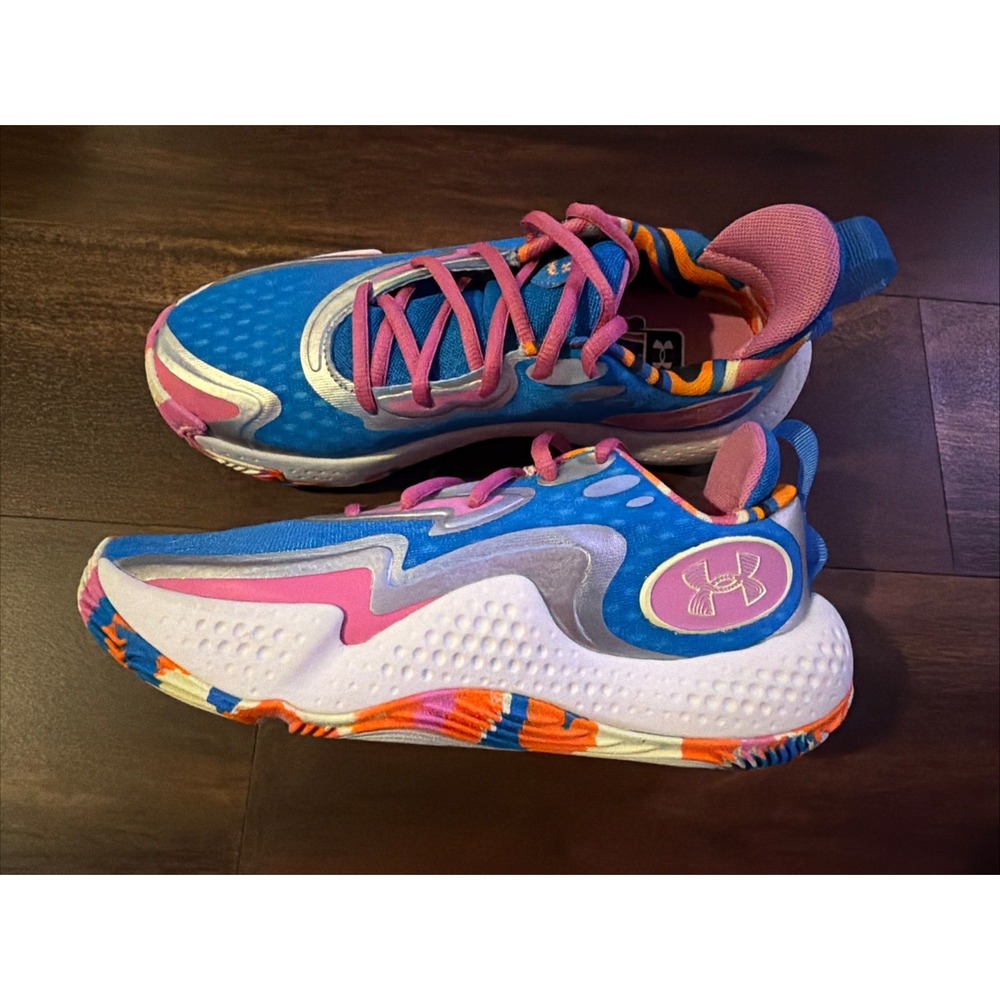 New Under Armour Unisex Spawn LE Basketball Shoes Size Mens 6.5 Womens 8